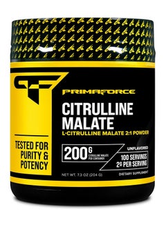 اشتري Primaforce, Citrulline Malate, Unflavored, 200 g في السعودية