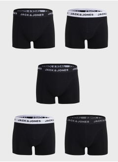 Buy 5 Pack Logo Band Trunks in UAE