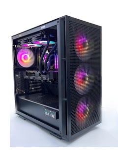 اشتري NANOTECH Liquid Cooled ARGB Gaming PC, Intel i7-13700F, Nvidia RTX 4070 Ti, 32GB DDR4,1TB NVME M.2 SSD,1TB HDD,750Watts PSU, Windows 10 pro, 1Year Warrant (i7-13700F,RTX 4070 Ti) في الامارات