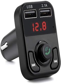 Buy Bluetooth car fm transmitter wireless radio adapter usb charger mp3 player car accessories in Egypt