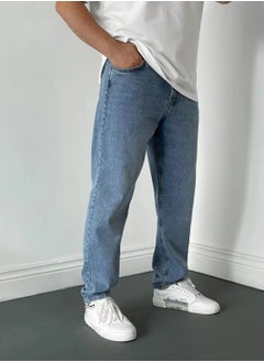 Buy Stylish And Simple Straight Leg Jeans in UAE