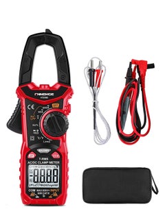 Buy HT206D Clamp Meter, 6000 Counts Auto-Range Multimeter 600A AC/DC Current, 600V AC/DC Voltage with LCD Backlit, Capacitance, Continuity, Resistance, Duty, Diodes, Frecruncy, Temperature, NCV in UAE