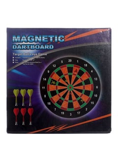 Buy Magnetic Dartboard 12 Inch For Unisex Multi Color Mf-0233 in UAE