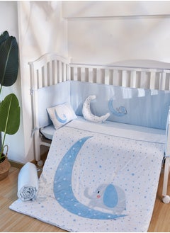 اشتري 6-Piece Baby Crib Bedding Set في السعودية