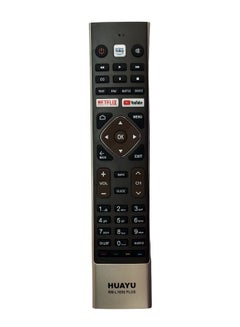 Buy Remote for HAIER TV Remote Control Replacement of Original HTR-U27E Suitable for All Model of HAIER Smart 4K Android LED Television - Universal Haier TV Remote with Non Voice Feature in UAE