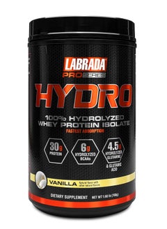 Buy Pro Series Hydro 100% Hydrolyzed Whey Protein Isolate 1.68 lbs Vanilla in UAE