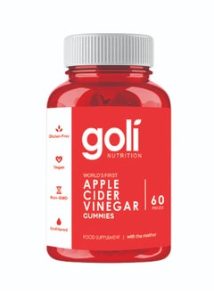 Buy Goli Apple Cider Vinegar 60 Gummies in UAE