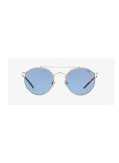 Buy Polo Ralph Lauren SUNGLASS PH3114 911672 SIZE 51 GOLD FRAME WITH  BLUE LENS UNISEX in UAE