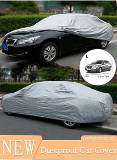 Buy Full Car Covers Sunscreen UV Protection  Indoor Outdoor Sunscreen Heat Protection DustWind/Water/Weatherproof Anti-Uv Scratch-Resistant Sedan Universal Suit L in UAE