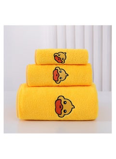 Buy Three Piece Set Of Soft Bath Towels in Saudi Arabia