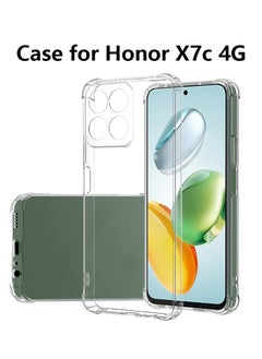 Buy TPU Shockproof Protective Case Cover for Honor X7c 4G Clear in Saudi Arabia