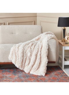 Buy Llahsa Fur Throw 152 x 127 cm in UAE