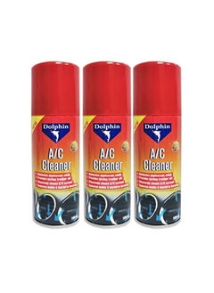 اشتري Pack Of 3 Car AC Cleaner and Air Freshener Spray في الامارات