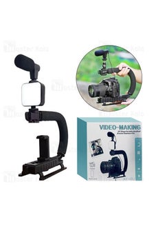 Buy Universal Photography Video Handheld Vlog Stand Stabilizer Kit For Phone Camera Video Recording in UAE