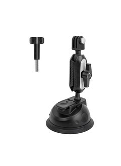 Buy Suction Cup Phone Mount Suction Cup Mount with Dual 360°Rotatable Ball Head Sports Camera Adapater with Fixed Screw Compatible with GoPro 12/11/10/9/8/7 Insta 360 and Other Action Cameras in Saudi Arabia