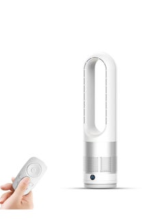 Buy Coolbaby Adjustable Bladeless Fan Ultra Quiet Air Purification Tower Fan Remote Control Cyclewhite in UAE