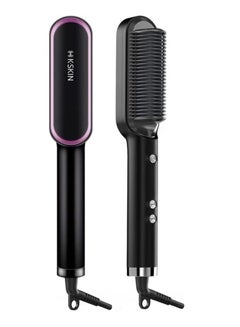 اشتري KSKIN Hair Straightener Brush Hair Straightening Iron with Built-in Comb, 20s Fast Heating 5 Gears Settings Anti-Scald Perfect for Professional Salon at Home KD380 في الامارات