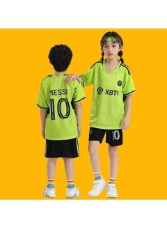 Buy M MIAOYAN Messi Miami International Club same style children's primary school football jersey in Saudi Arabia