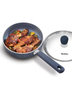 اشتري Hawkins Ceramic NS Frying Pan W/Glass lid 17cm Ind. في الامارات