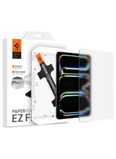 Buy GLASTR EZ Fit Paper Touch for iPad PRO 11 inch M4 (2004) Screen Protector Premium PaperTouch Tempered Glass with Auto Align Technology - Case Friendly in UAE