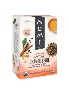 Buy Numi Organic Tea Orange Spice, 16 Count Box of Tea Bags (Pack of 6), White Tea in UAE