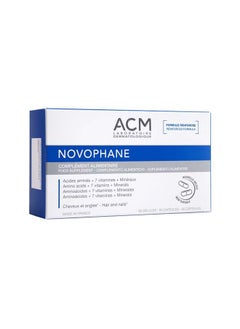 Buy ACM Novophane Hair and Nails Food Supplement 60 Capsules in UAE