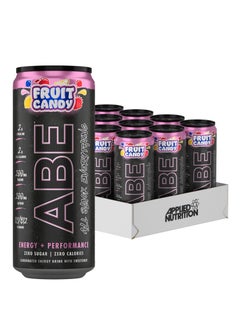 Buy ABE Energy + Performance Cans - Fruit Candy -(12 Pack) in Saudi Arabia