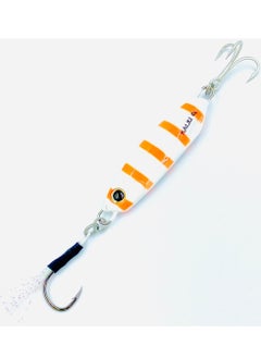 Buy Oakura Kaiju White Tiger Jig - 40g Weights, Extra Sharp BKK Hook, 10 Mesmerizing Colors - Lightweight Gear for Epic Fishing Adventures in UAE