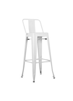 Buy Modern White Bar Stool for Kitchen Counter - Mc-012P in UAE