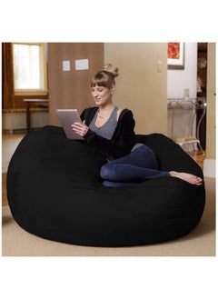 اشتري COMFY CLASSIC BLACK VELVET ADULT XL BEAN BAG في الامارات