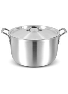 اشتري Aluminum Cooking Pot with Handle and Lid في الامارات