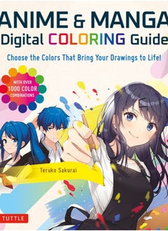 Buy Anime & Manga Digital Coloring Guide : Choose the Colors That Bring Your Drawings to Life! (With Over 1000 Color Combinations) in Saudi Arabia