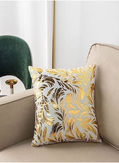 اشتري Cushion Covers Decor Throw Pillow Cover Gold Decorative Pillow Cushion Cover for Bedroom Sofa Car Home Décor في الامارات