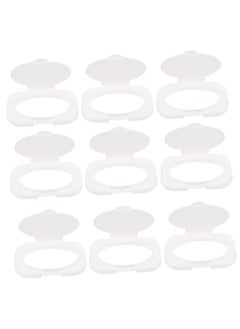 Buy 20Pcs Wipes Dust Cap Wet Wipe Holder Lids Wipes Fresh Cover Lid Baby Tissue Caps Baby Wet Paper Lids Babywipe Wipes For Babies Tissue Lids Detachable White Clamshell Pp Dust Jacket in Saudi Arabia