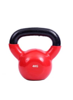 Buy Vinyl Coated Kettlebell With Comfort Grip 4kgs in Saudi Arabia