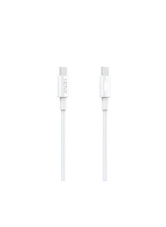 Buy Vidvie Type C/Type C cable, 1.2 meters, white in Egypt