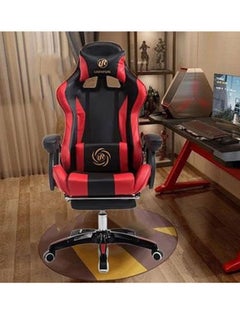 Buy Gaming Chair Racing Chair Video Gaming Chair Home Computer Chair for Internet Cafe Athletic Anchor (Black&Red) in Saudi Arabia
