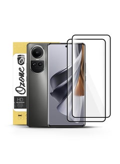 Buy Screen Protector for OPPO Reno 10 / Reno 10 Pro 5G, 9H Hardness Full Coverage Screen Guard HD Ultra-thin Tempered Glass Screen Protectors- 2 Pack in UAE