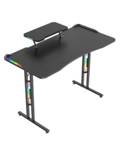 اشتري Twisted Minds T Shaped RGB Double Top Gaming Desk, Multiple Monitor Support, Unique T-shaped Design, Sturdy Construction, RGB lighting, Easy Cable Management, Black | TM-GD27-T-RGB في الامارات