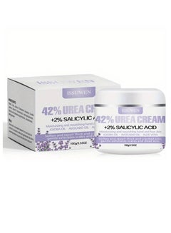 Buy 42% Lavender Urea Cream for Cracked Feet Hands 100g Callus Remover Hand Cream Foot Cream for Cracked Foot Heels Elbows Nails Knees Skin Moisturizer Urea Lotion with Maximum Strength for Men and Women in UAE