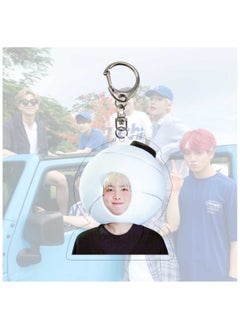 اشتري Acrylic Key Chain BTS Pendant  Kim Seokjin Min Yoongi Jung Hoseok Park Jimin في السعودية