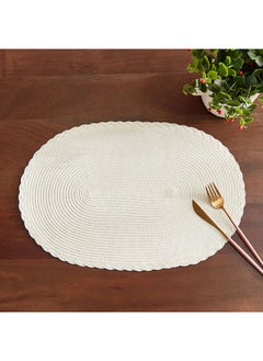 Buy Miso Oval Polypropylene Placemat 45x30 cm in UAE