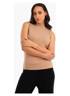 Buy Sleeveless High Neck Pullover in Egypt