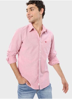 اشتري Pocket Detail Button Down Shirt في السعودية