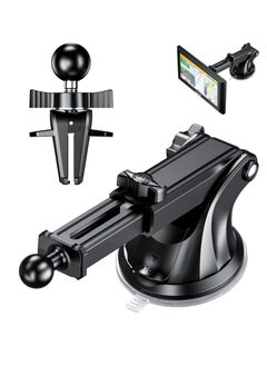 اشتري Phone Accessories Mounts, GPS Suction Cup Mount, Air Vent Car Holder with 17mm Ball for Garmin 17mm Swivel Ball Mounting Pattern GPS Mount for Garmin nuvi GPS في الامارات