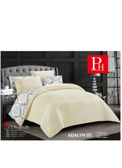 Buy A Warm And Comfortable Royal  Comforter Set 6 Pieces Two Double-sided Sheets in Saudi Arabia