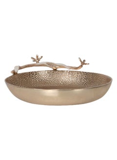 Buy Ode Decorative Bowl, Gold – 30 cm in UAE