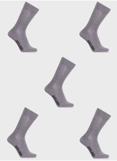 Buy 5 Pack Crew Socks in UAE