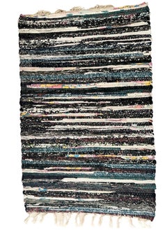 اشتري Handwoven Cotton Rug Multicolors – 60x90cm في الامارات