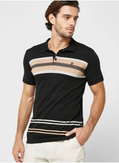 Buy Colourblock Polo Shirt in UAE